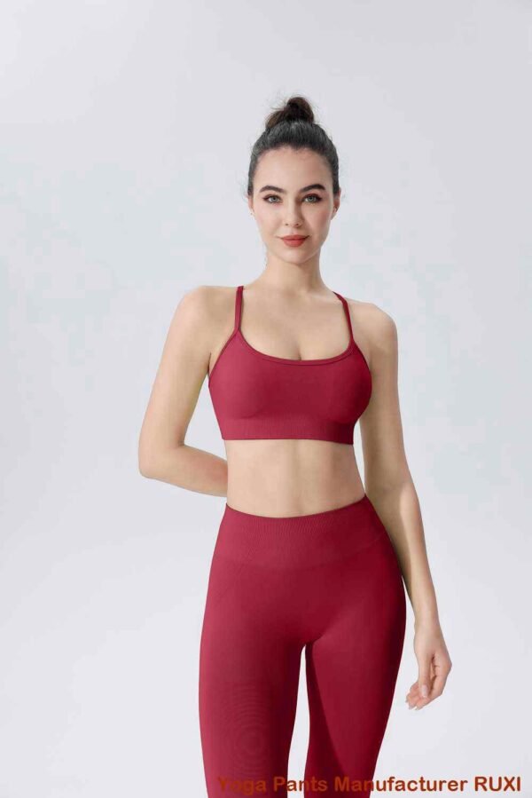 sujetador deportivo con espalda en u