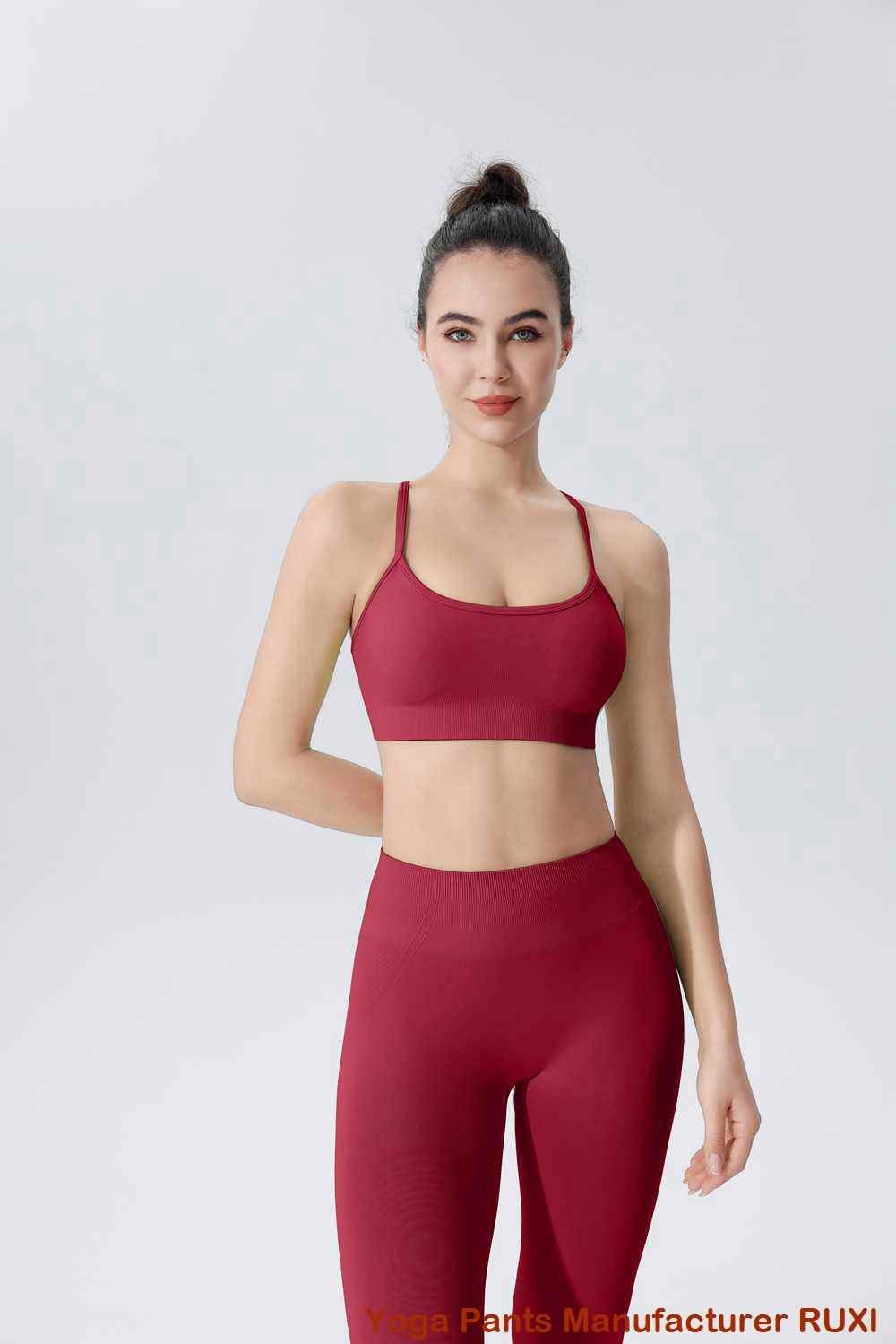 sujetador deportivo con espalda en u