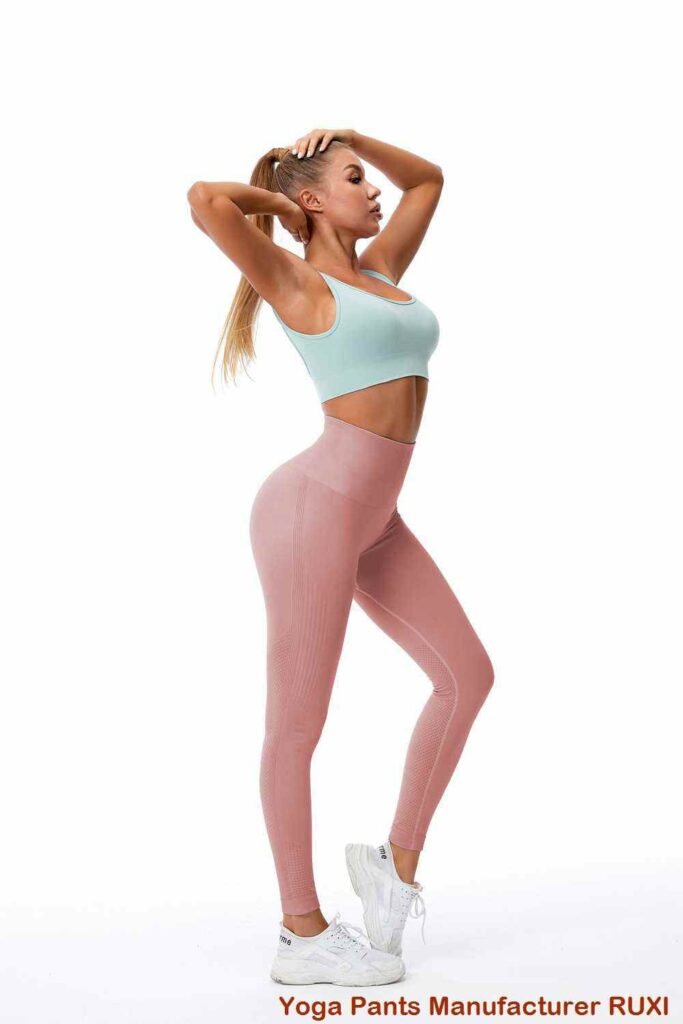 Leggings deportivos fruncidos en el trasero