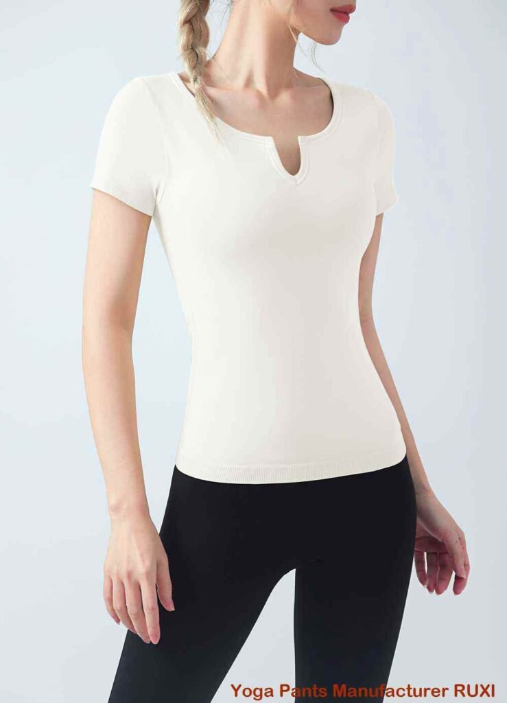 Pantalones cortos de gimnasia sin costuras para mujer