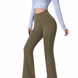 Pantalones de yoga color lila