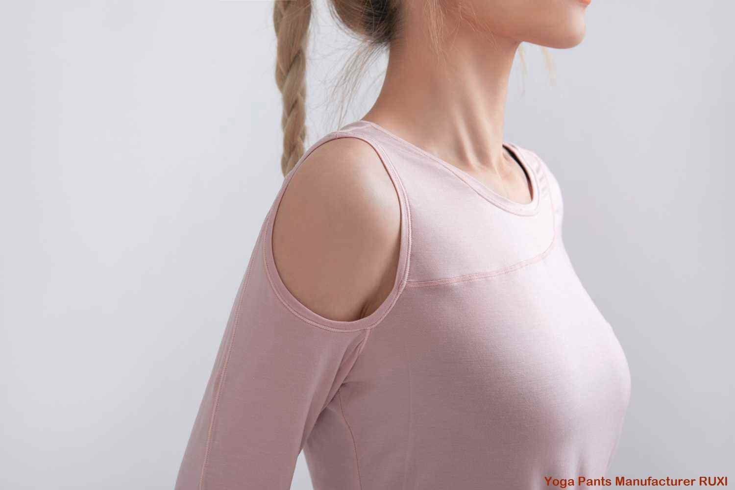 ropa de yoga de algodón RUXI