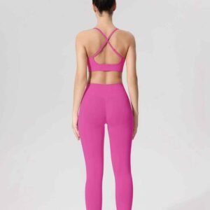 Leggings deportivos negros con bolsillos