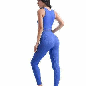 Pantalones de yoga largos y acampanados