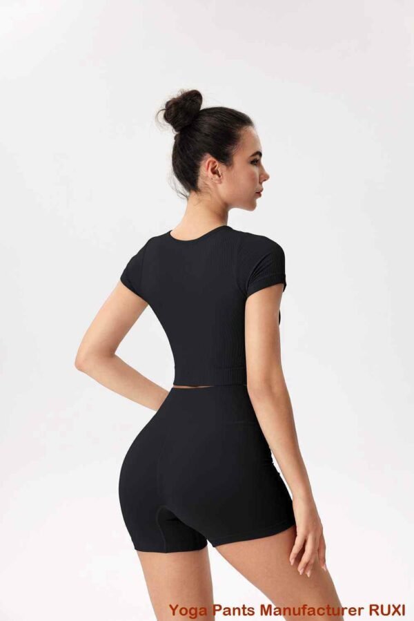 pantalones cortos negros para correr