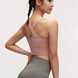 Top de baño estilo sujetador deportivo