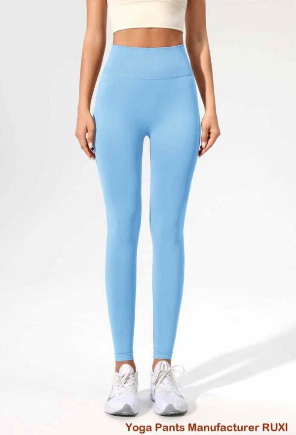 Leggings acampanados negros para mujer