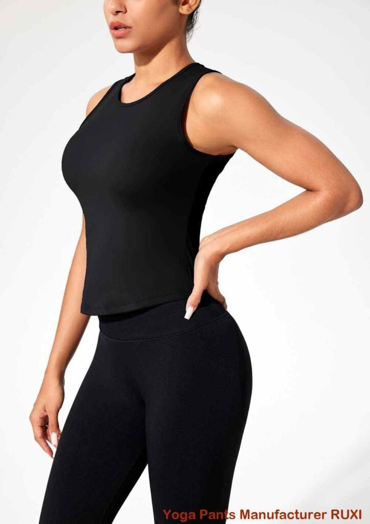 Pantalones cortos deportivos de cintura alta para mujer