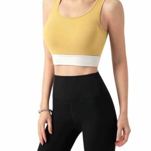 Leggings de entrenamiento de color naranja
