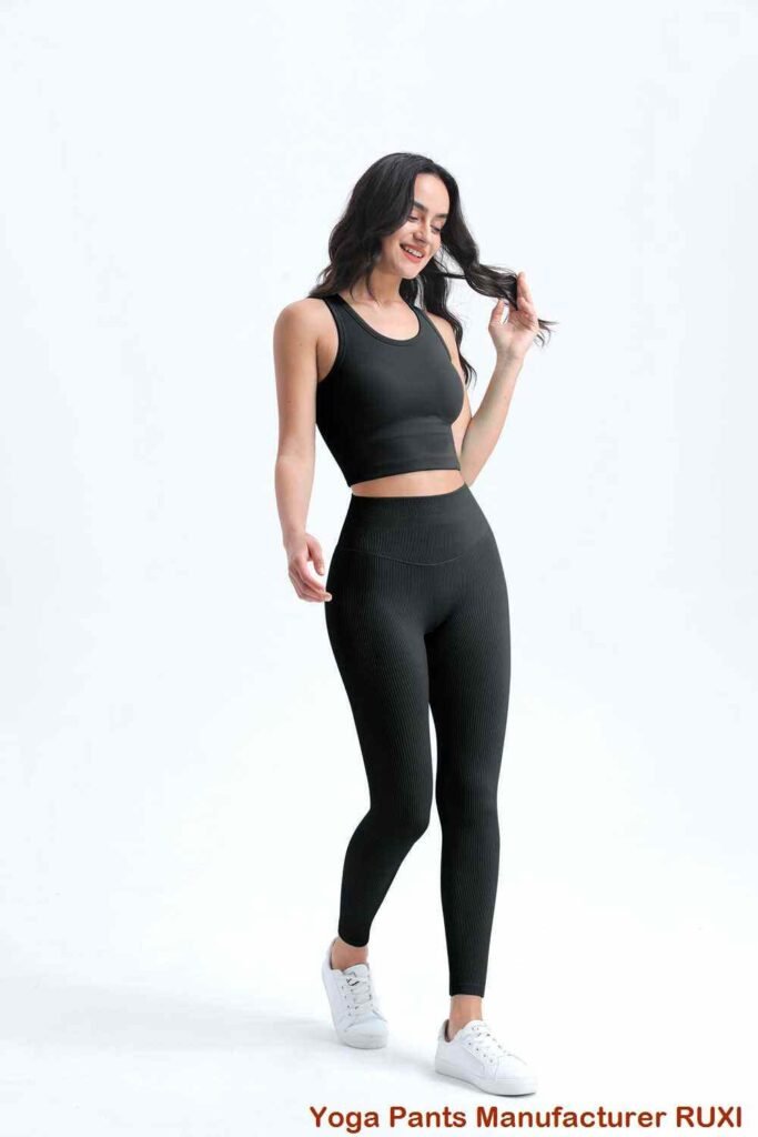 Leggings de yoga altos RUXI bd762