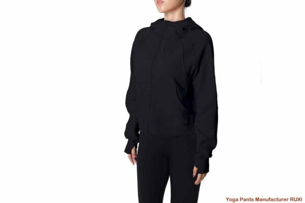 Pantalones de yoga de pierna recta con bolsillos