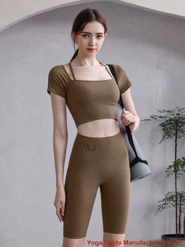 Pantalones cortos deportivos para hombre con entrepierna de 5 pulgadas