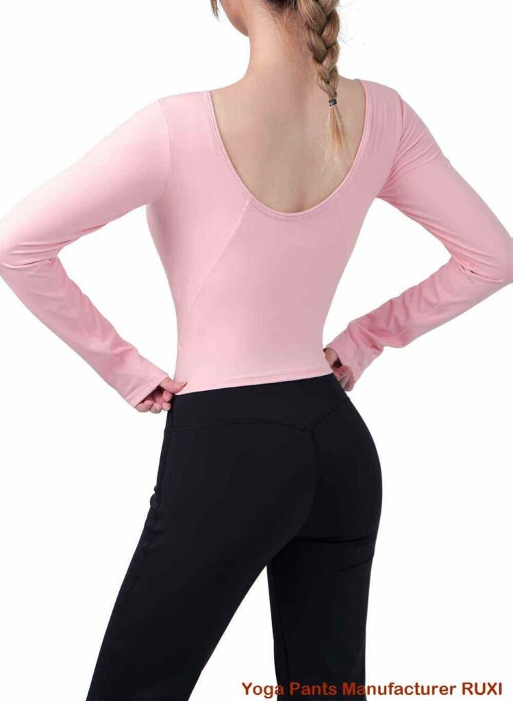 Tops de yoga fluidos RUXI bd667