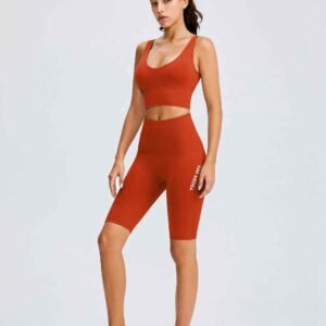 tops de entrenamiento con cuello halter