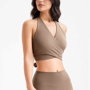 Leggings de polar para mujer con bolsillos