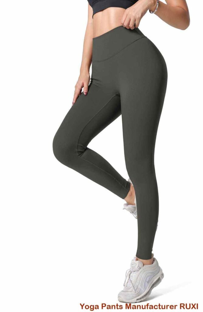 Leggings deportivos fruncidos