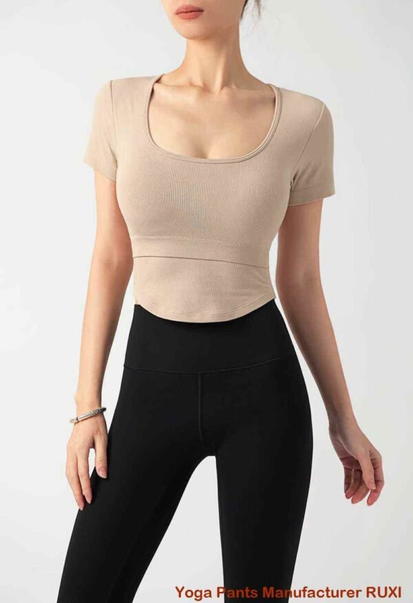 Pantalones de yoga con control superior