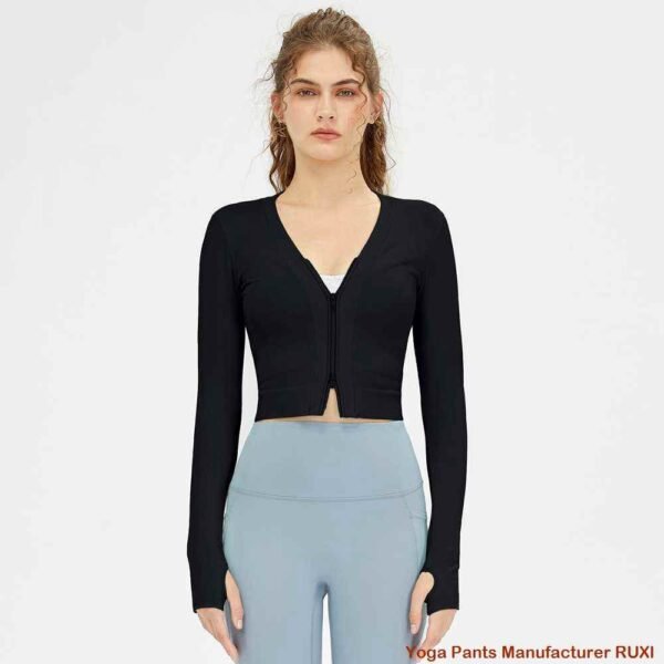 Pantalones cortos de ciclismo negros para mujer