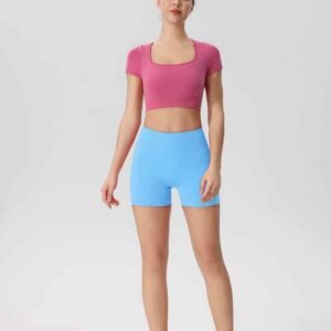 Pantalones cortos de running para mujer con bolsillos
