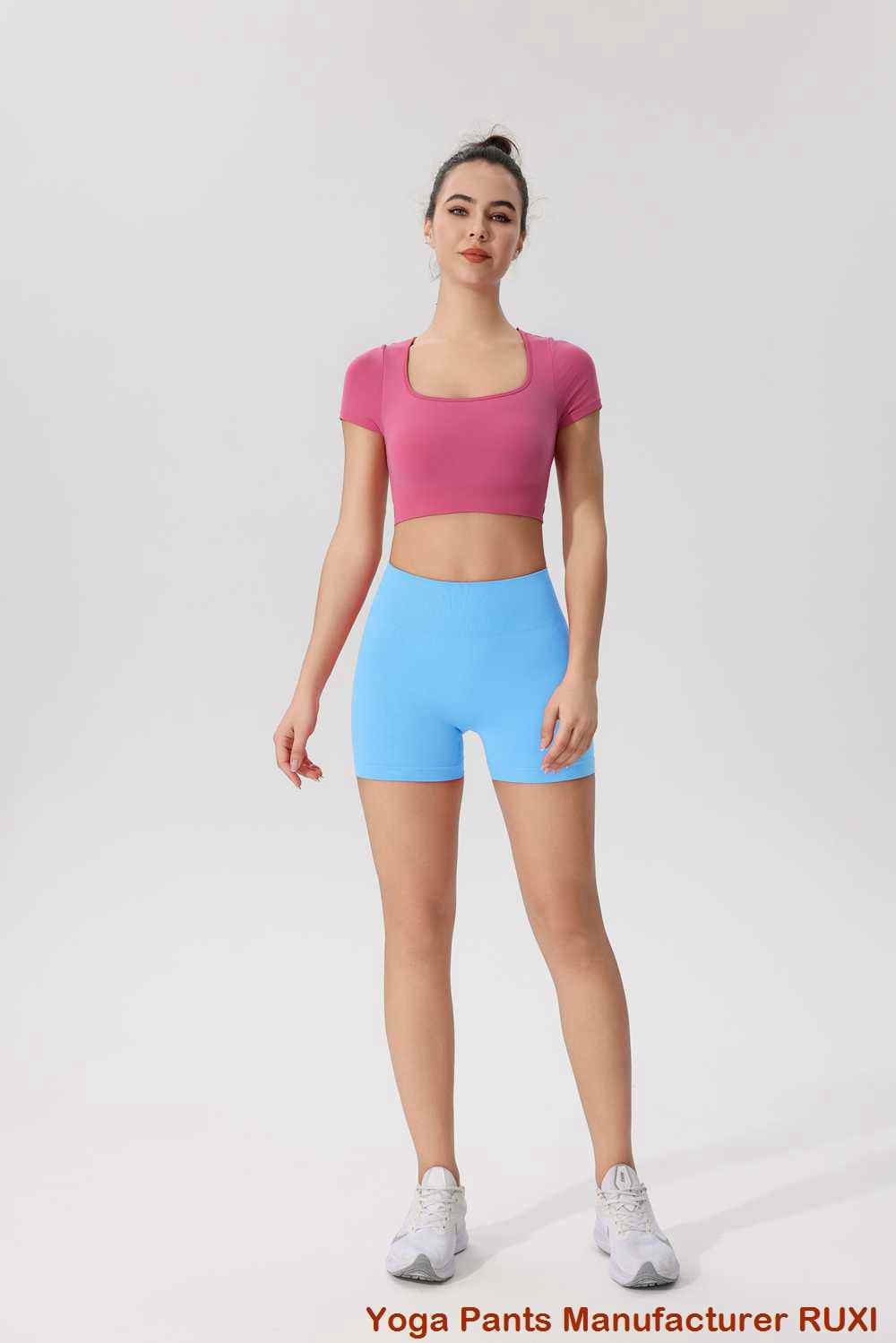 Pantalones cortos de running para mujer con bolsillos