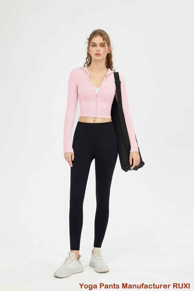 pantalones de yoga acanalados